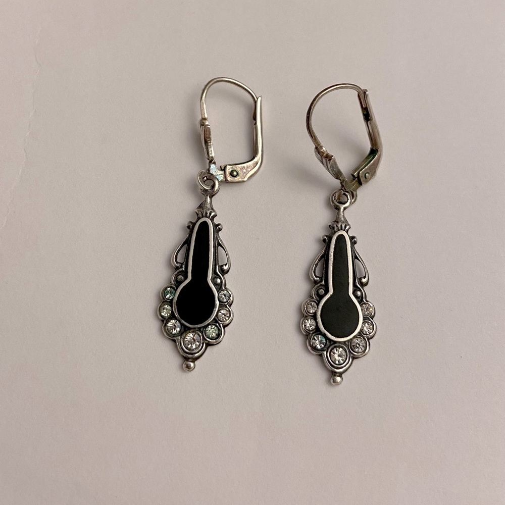 Marcasite Earrings 925 Silver